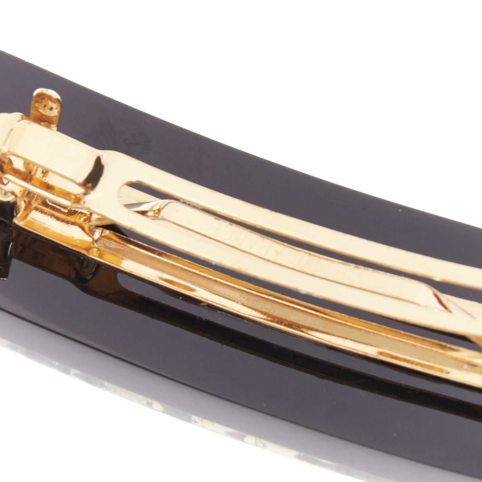 Chanel Gold CC Bow Hairclip - 4