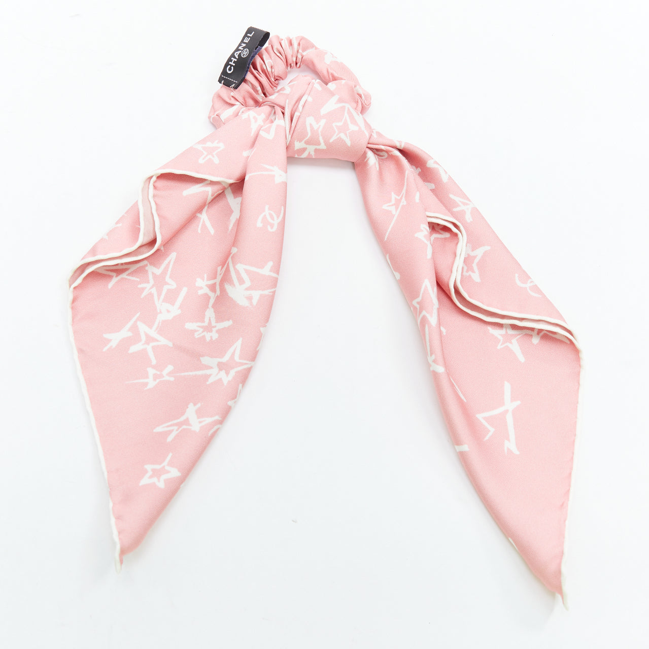 Chanel Silk Star Scrunchie - 4