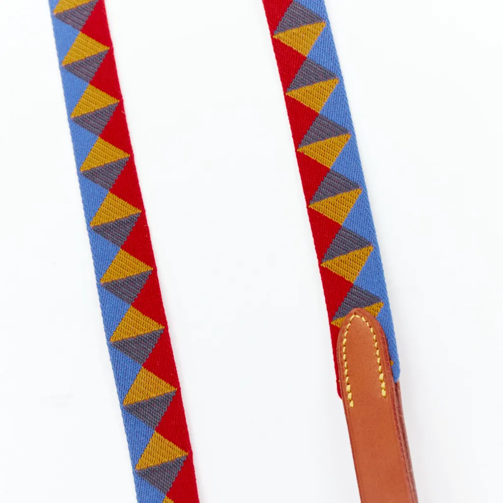Hermès Medor Slim Dog Leash Brown Leather Very good - Inside View
