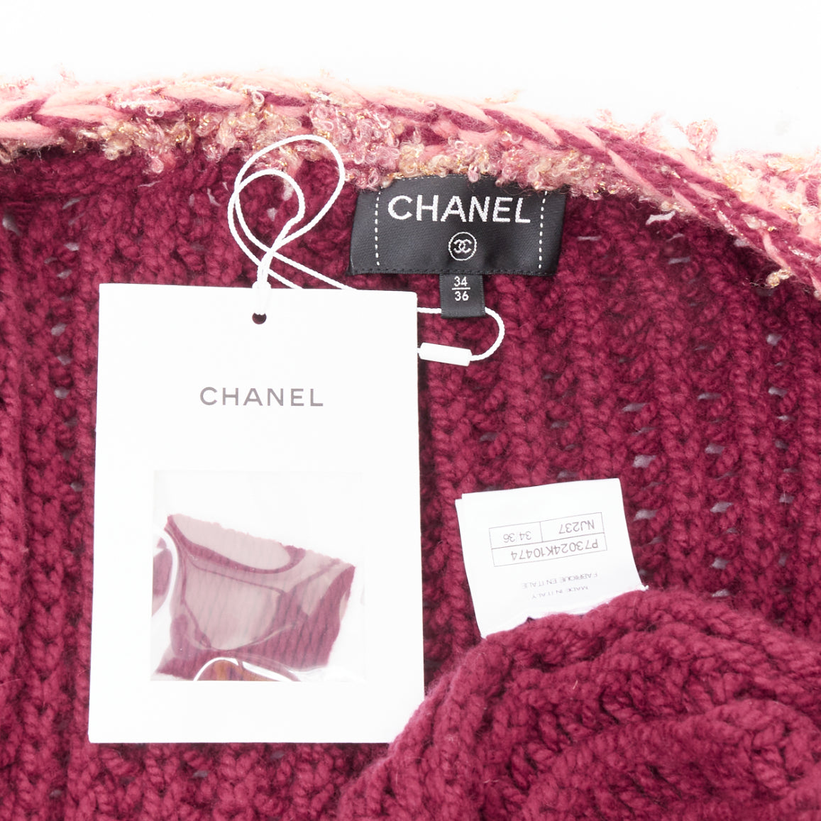 Chanel Tweed Pockets Cardigan - Image 10