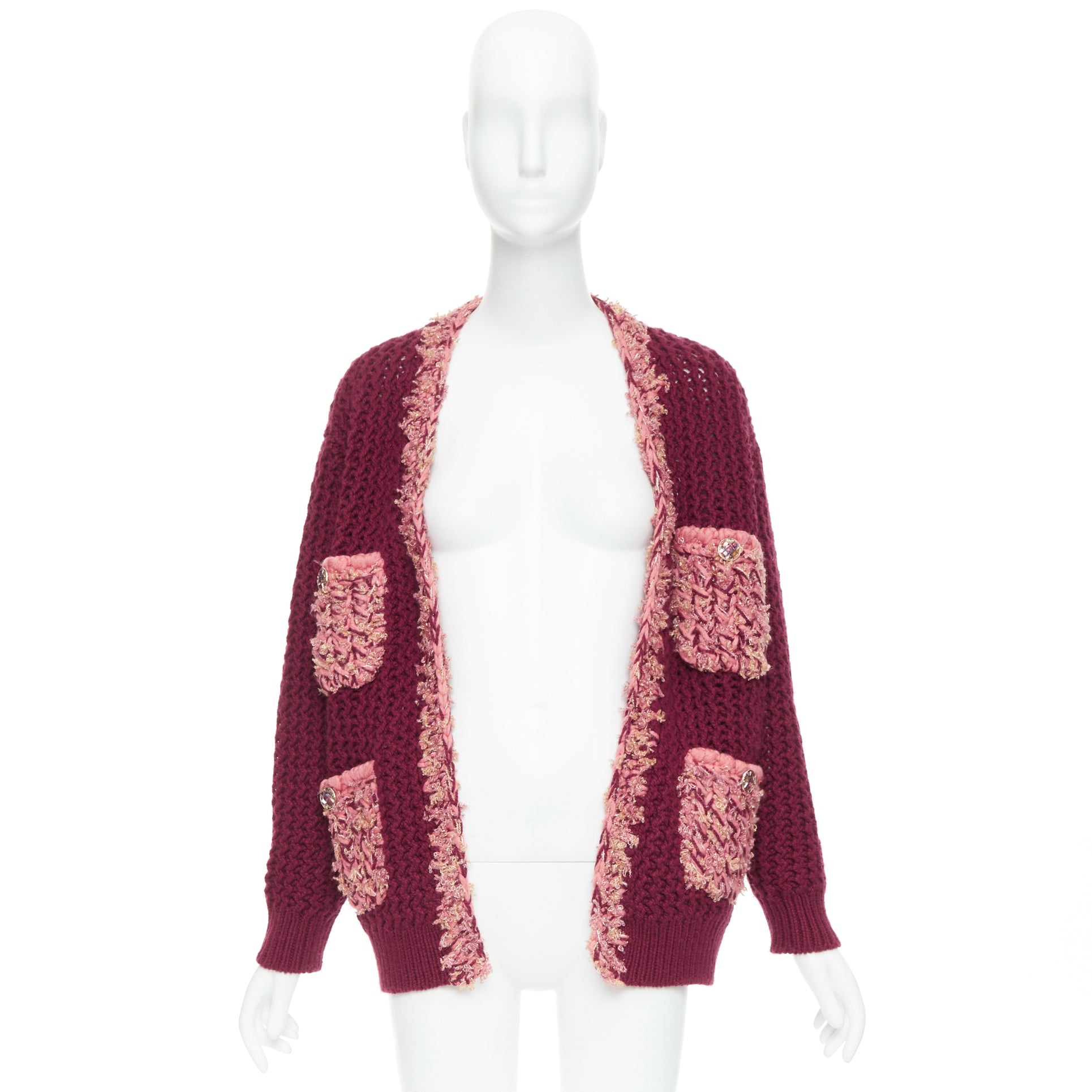 Chanel Tweed Pockets Cardigan - Image 11