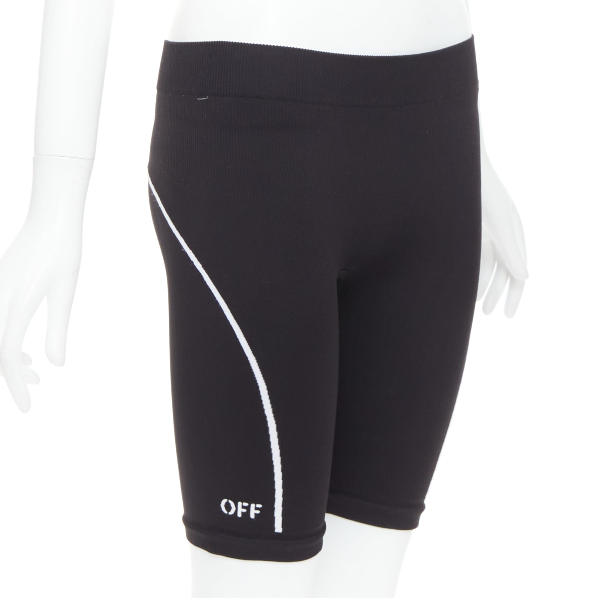 Off-white Knitted Cyclist Shorts