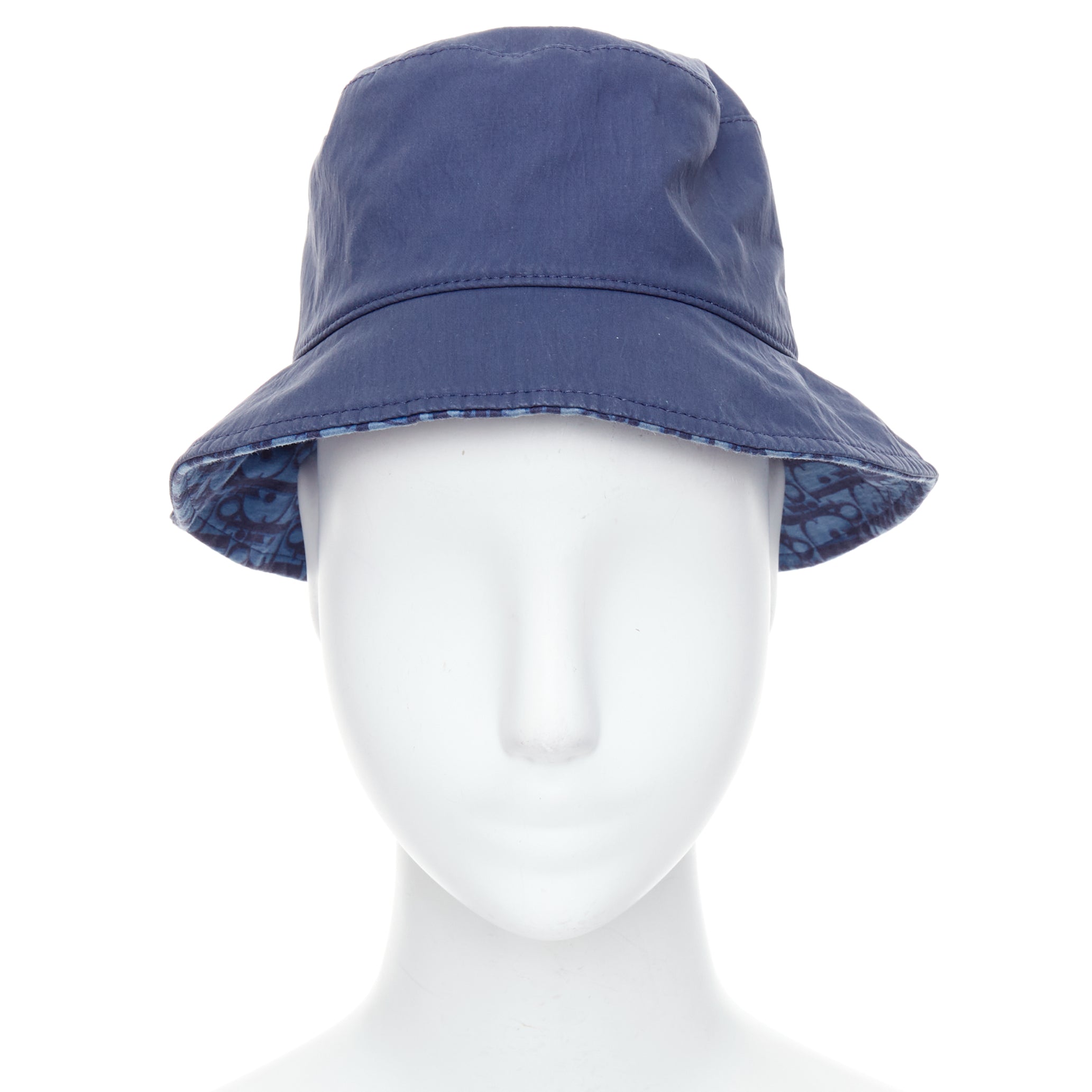 Dior Navy Monogram Hat T4