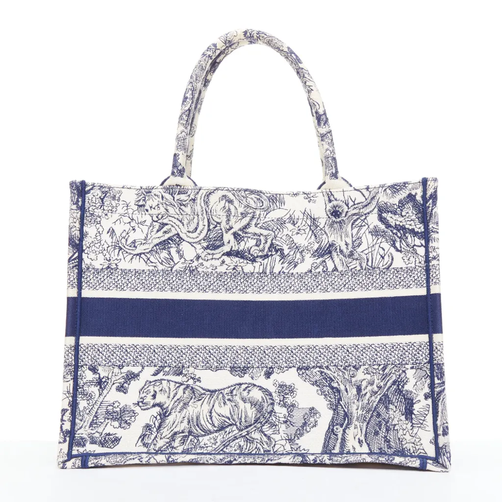 Dior Book Tote Navy Very good - Box View