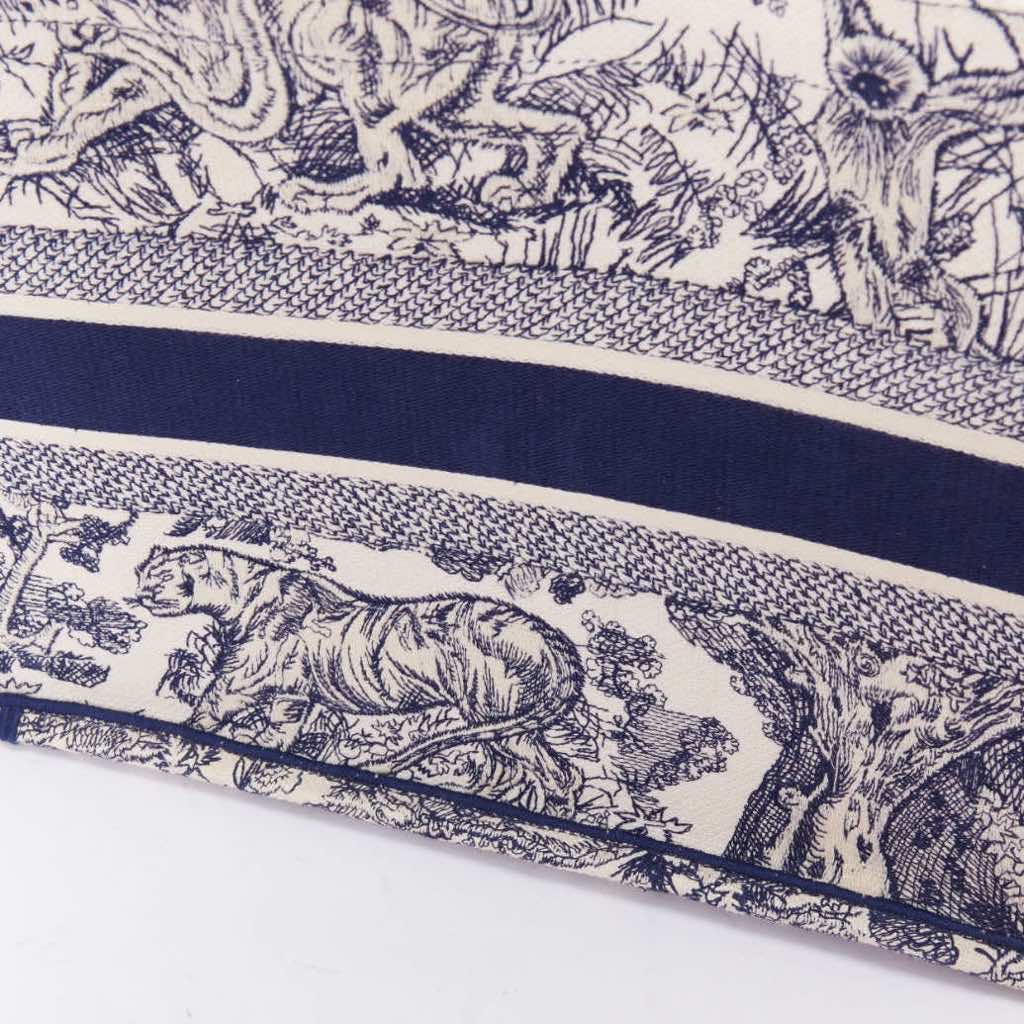 Dior Canvas Book Tote - Image 10