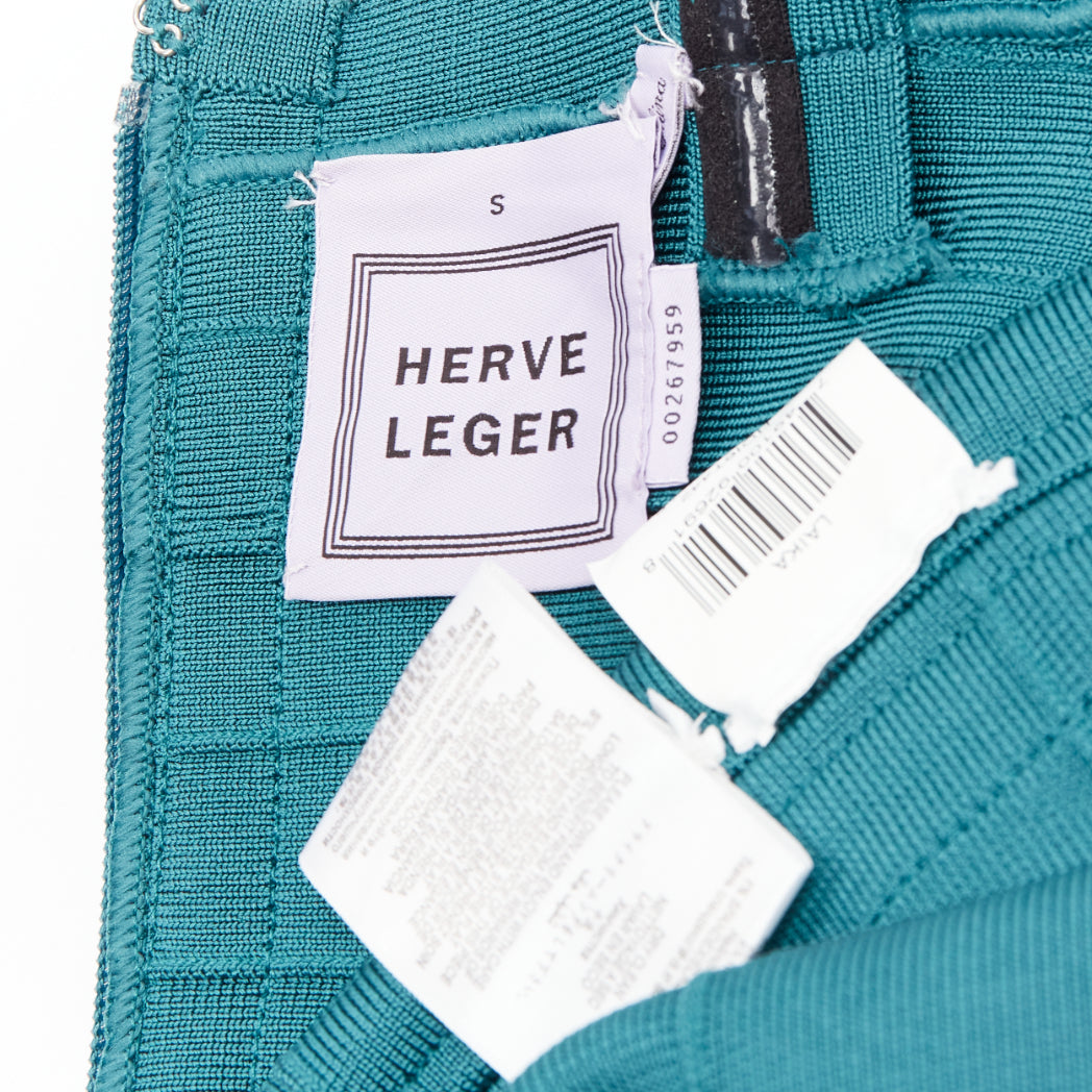 Herve Leger Sweetheart Bandage Dress - Image 10