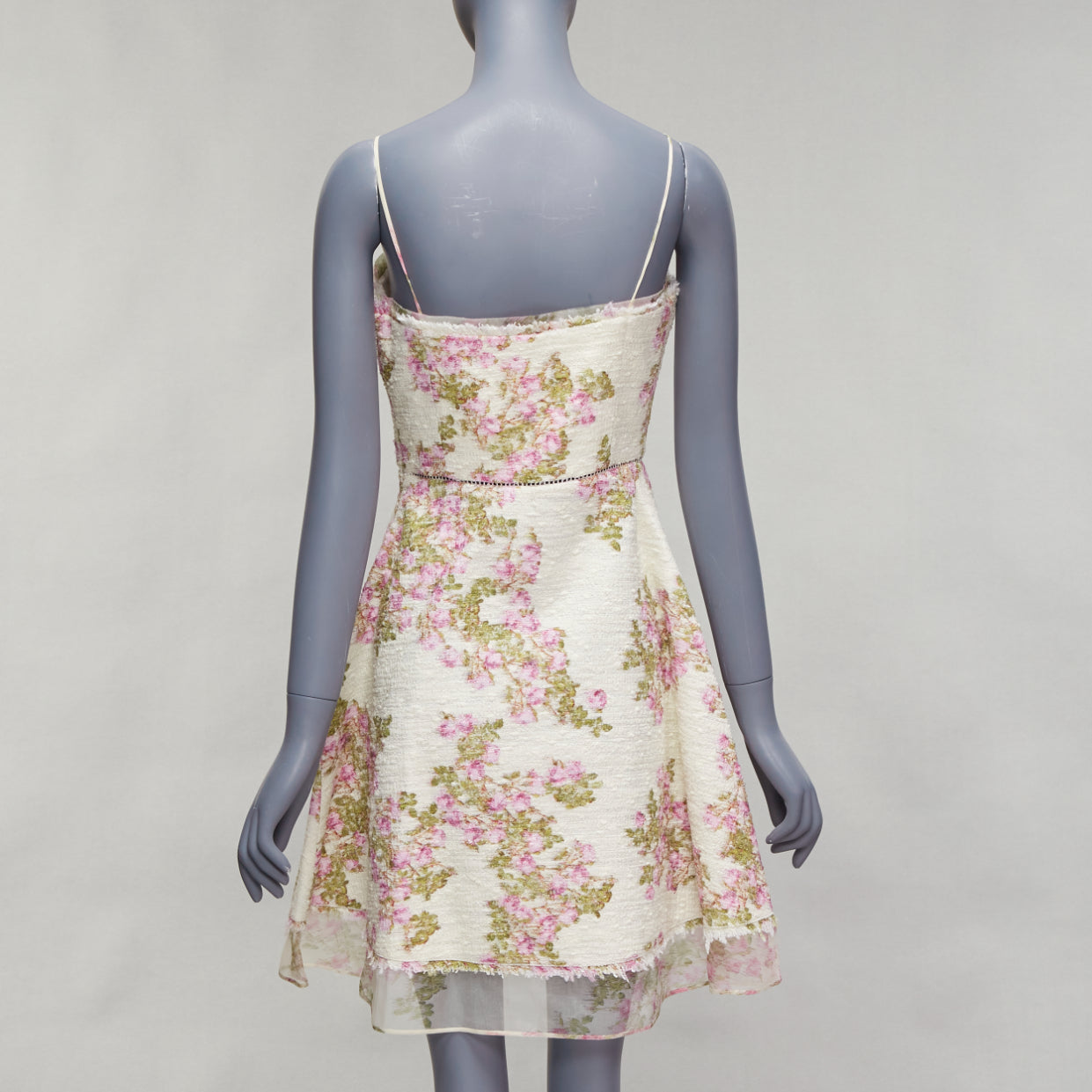 Giambattista Valli Floral Tweed Dress - Side view