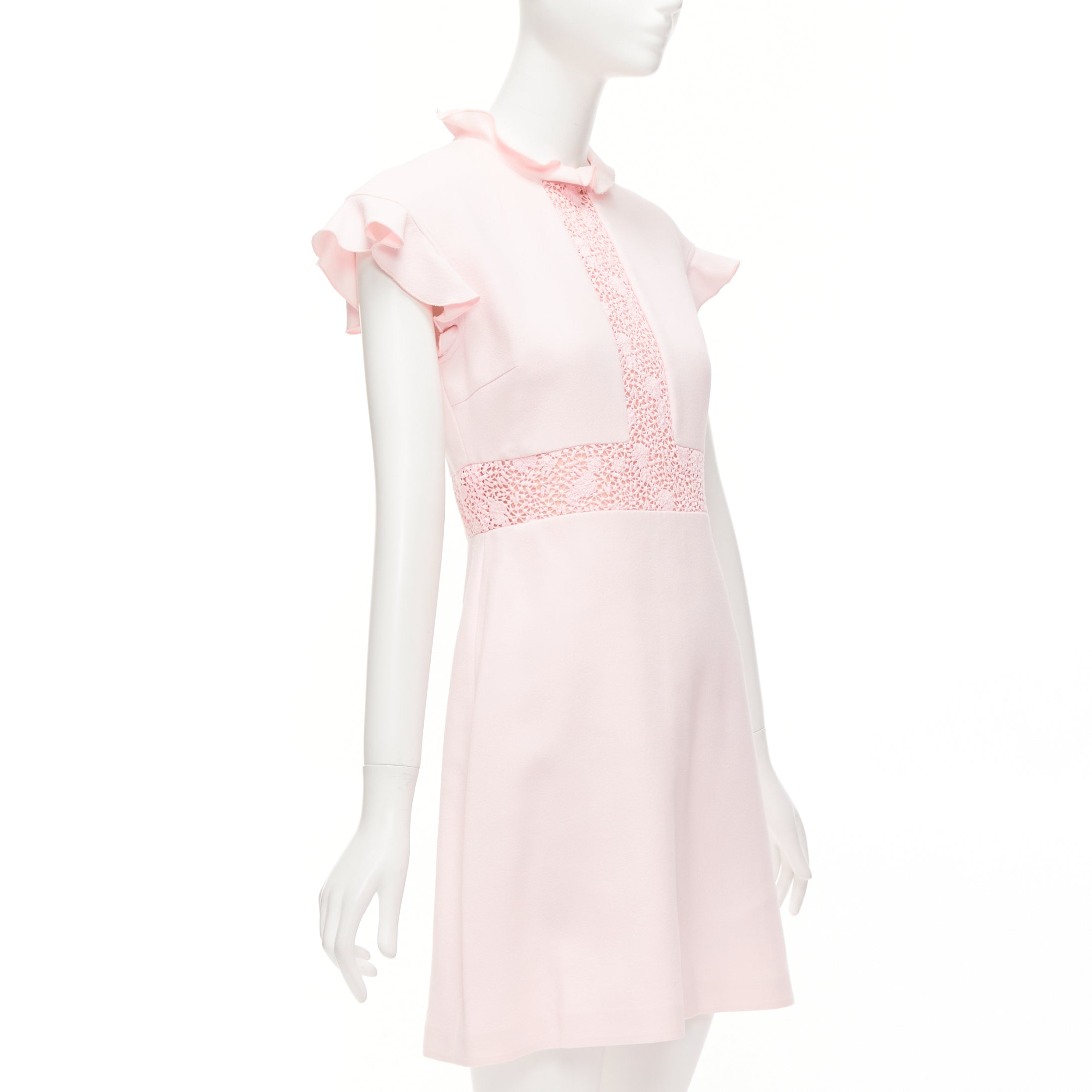 Giambattista Valli Ruffle Lace Dress - Image 6