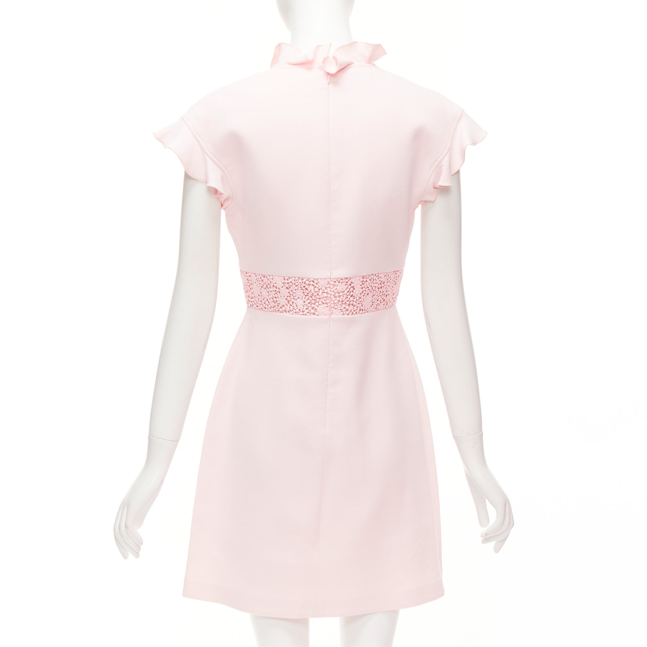 Giambattista Valli Ruffle Lace Dress - Side view