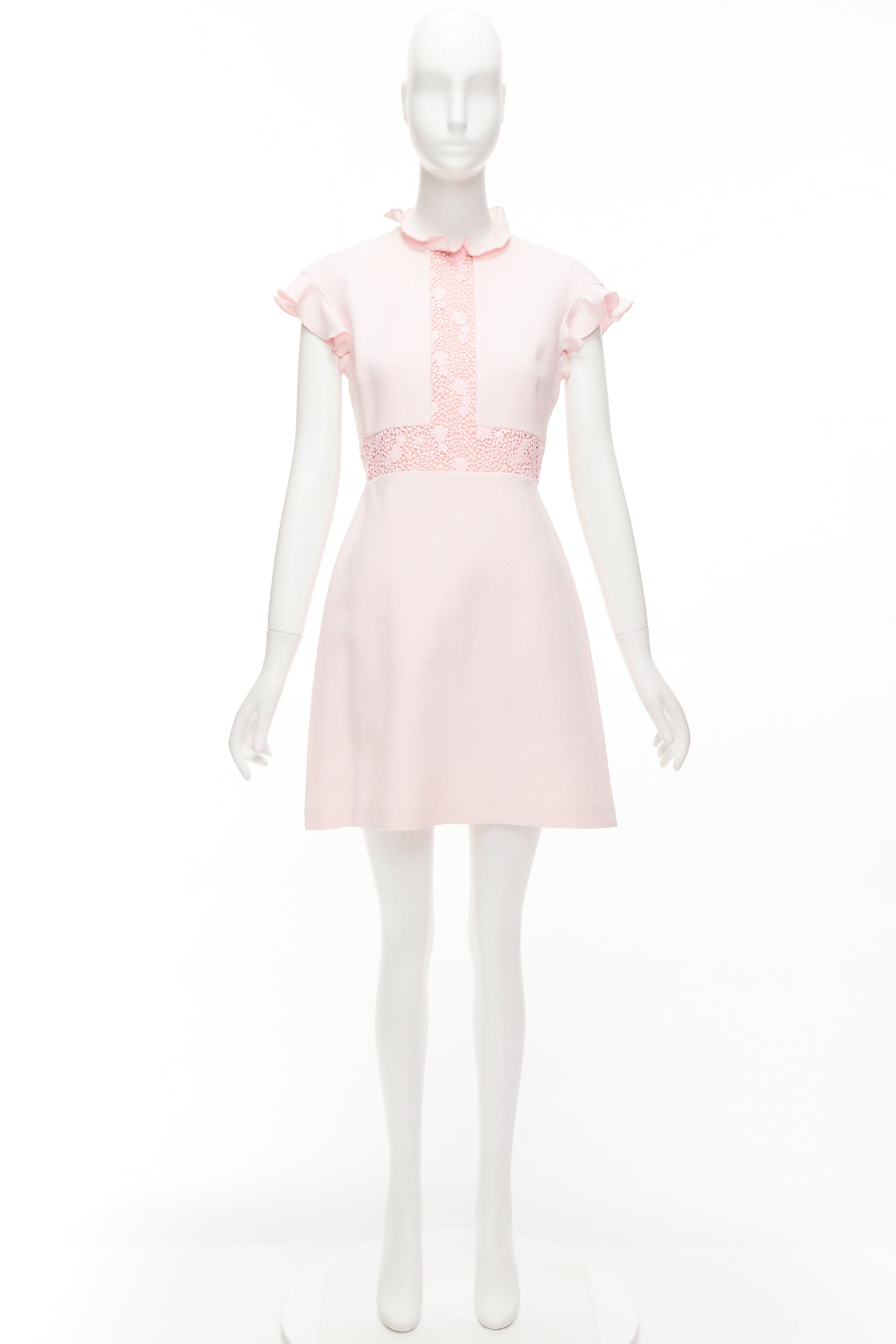 Giambattista Valli Ruffle Lace Dress - Image 11