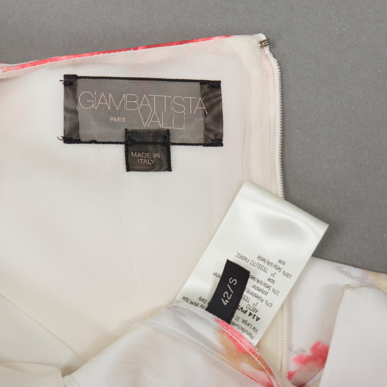 Giambattista Valli Floral Tulle Dress - Image 10