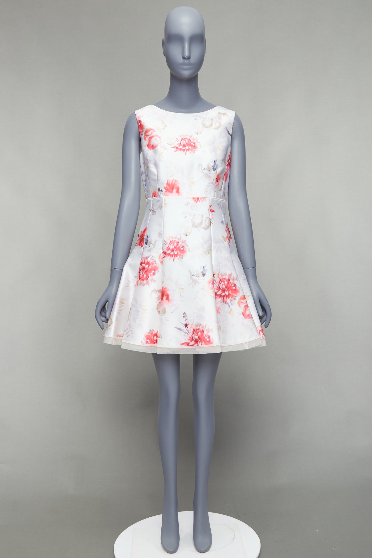 Giambattista Valli Floral Tulle Dress - Image 11
