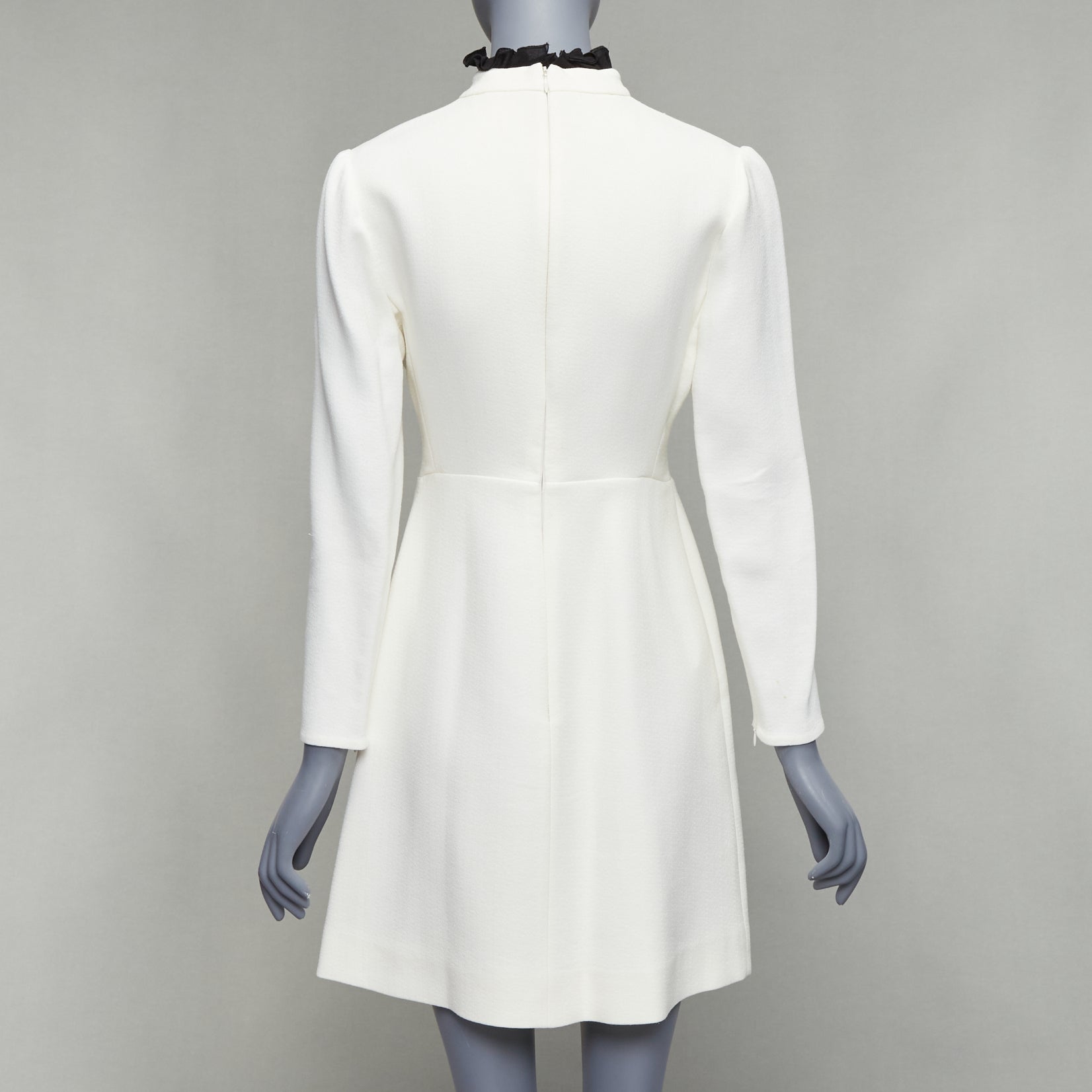 Giambattista Valli Ruffle Collar Dress - Side view