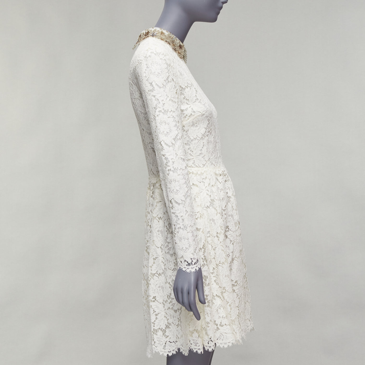 Valentino Garavani Sequin Bridal Dress - 4