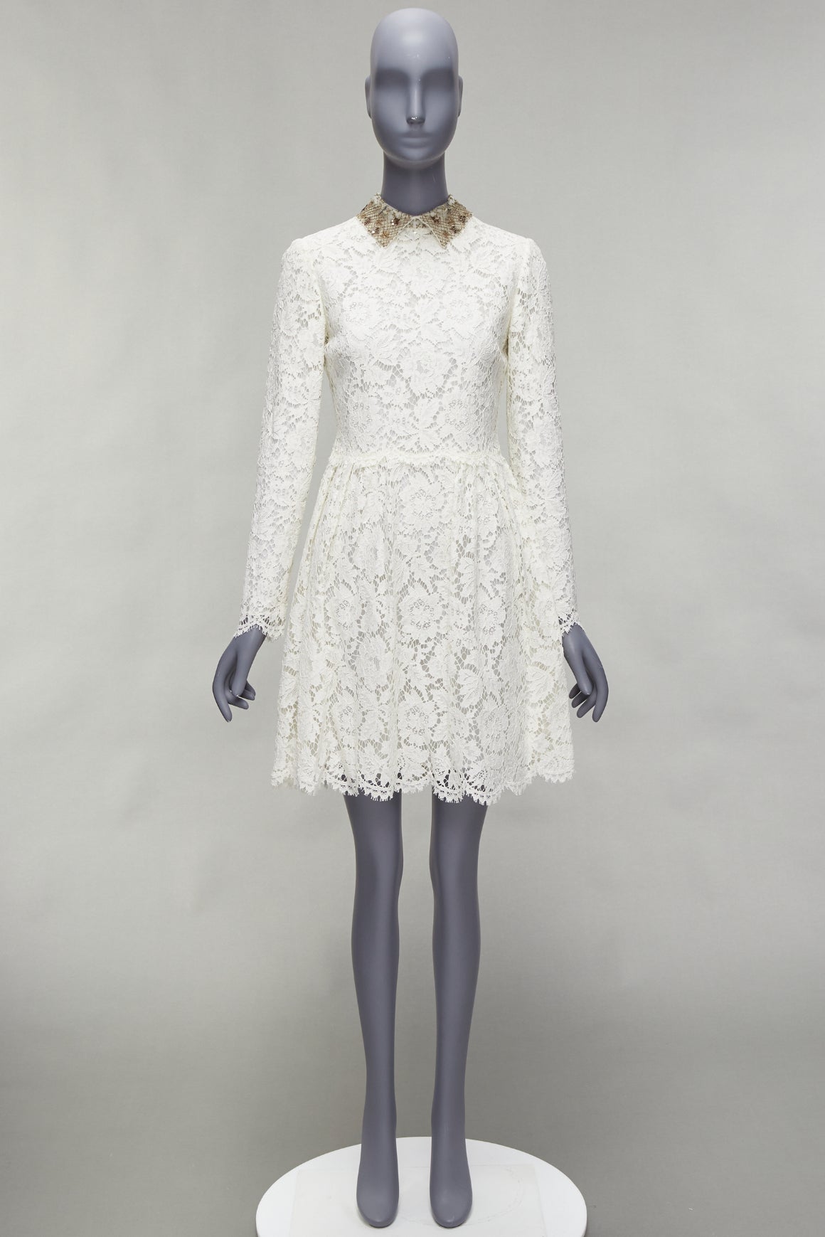 Valentino Garavani Sequin Bridal Dress - Image 11