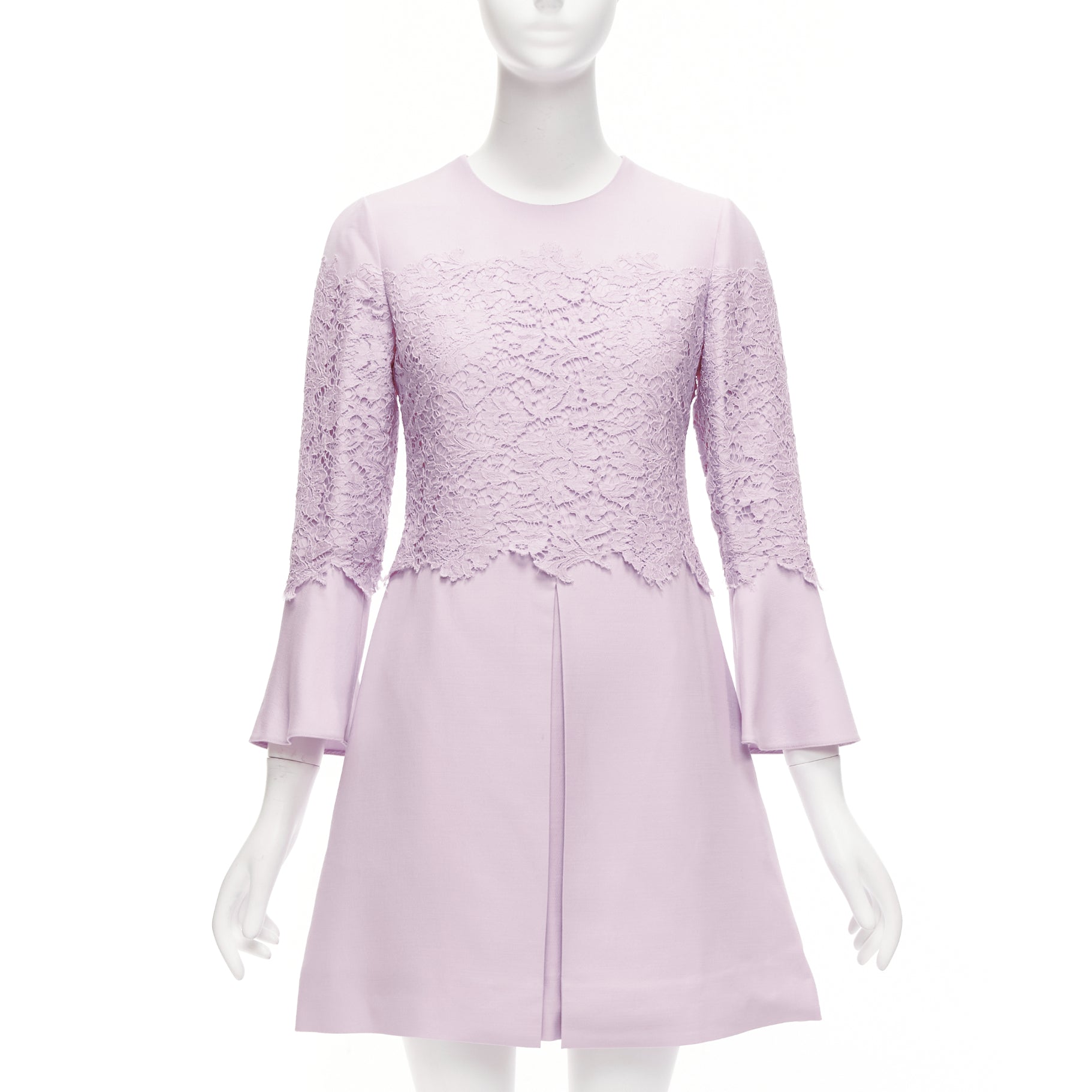 Valentino Garavani Crepe Lace Dress
