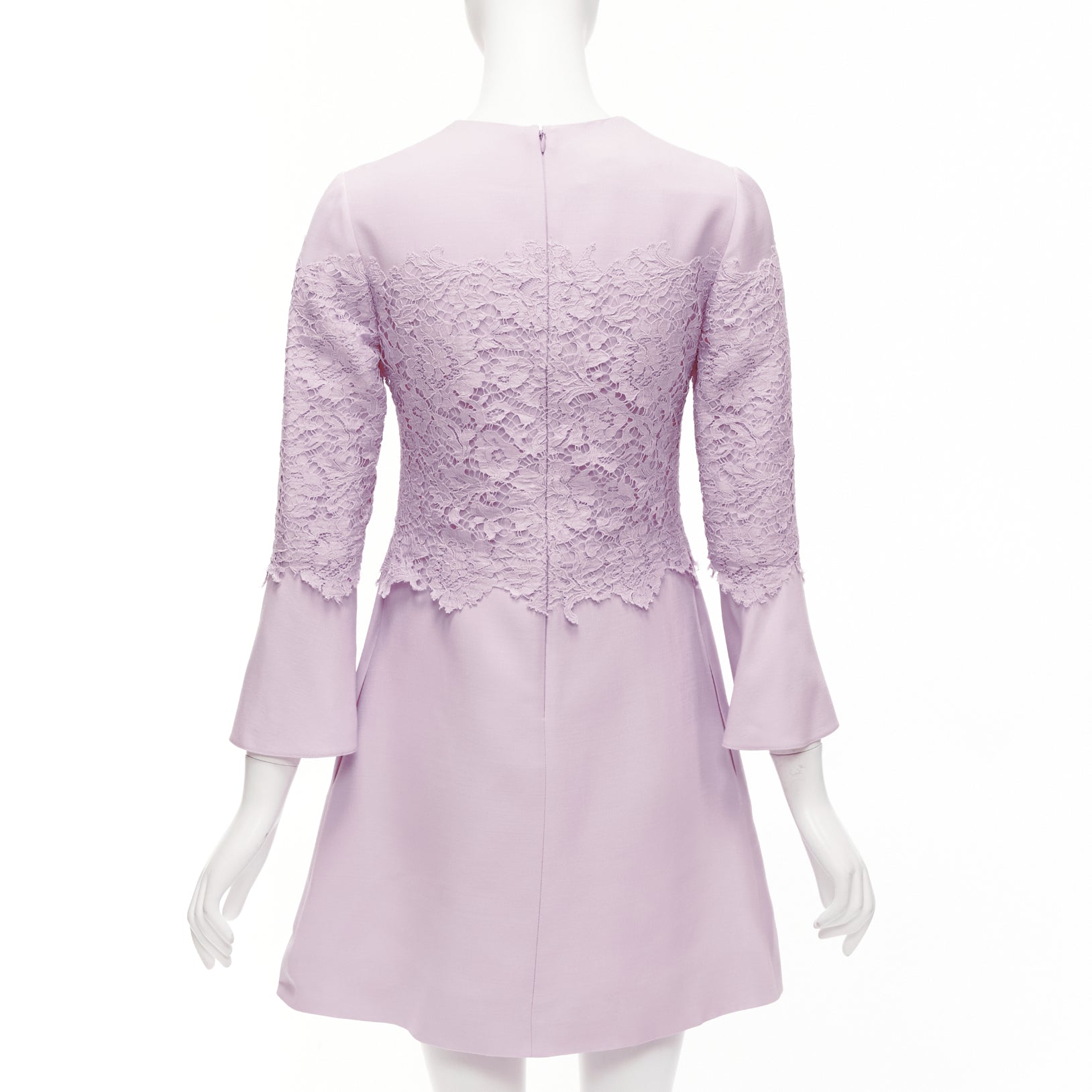 Valentino Garavani Crepe Lace Dress - Side view