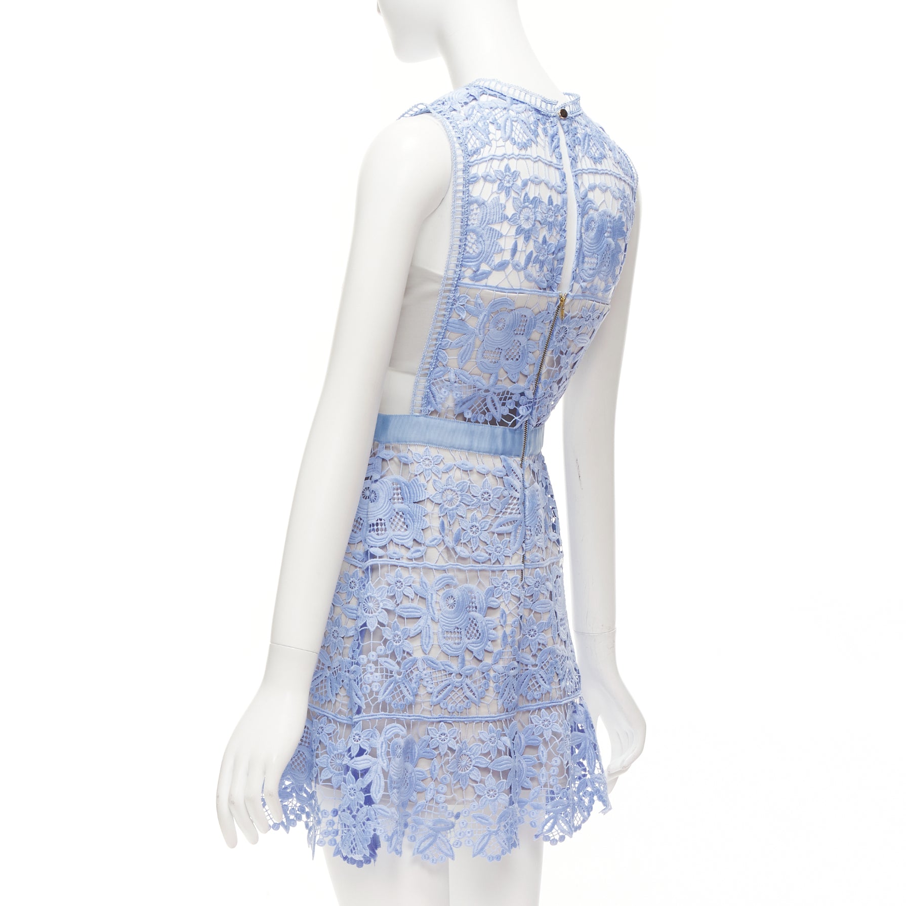 Self-portrait Guipure Lace Dress - Detail 1