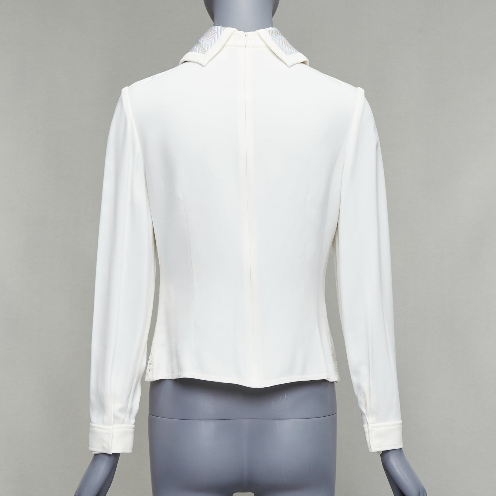 Peter Pilotto Lace Beaded Blouse - Side view