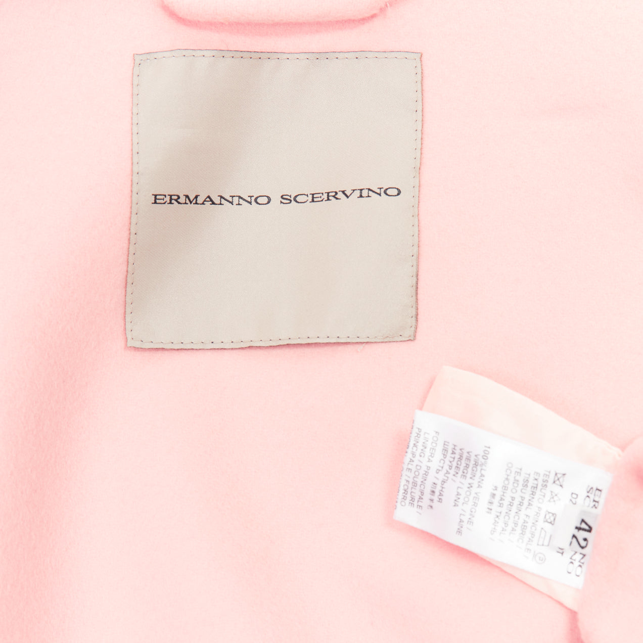 Ermanno Scervino Pink Eyelet Shell Jacket - Image 10