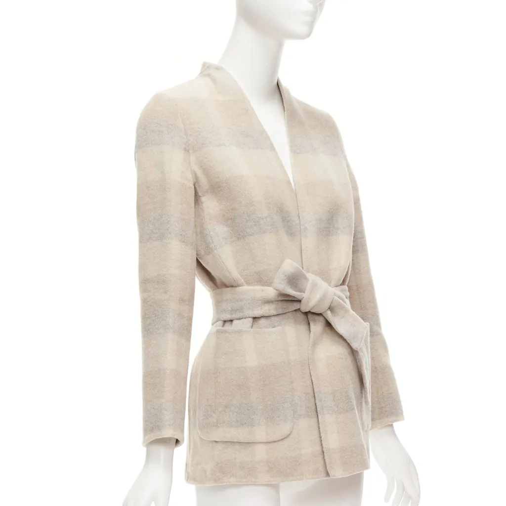 Max Mara Cucito Amano Beige Wool Never worn - Inside View