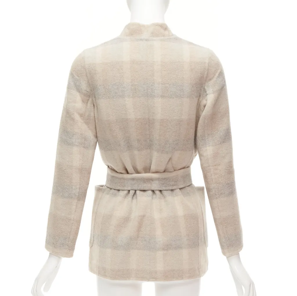 Max Mara Cucito Amano Beige Wool Never worn - Box View