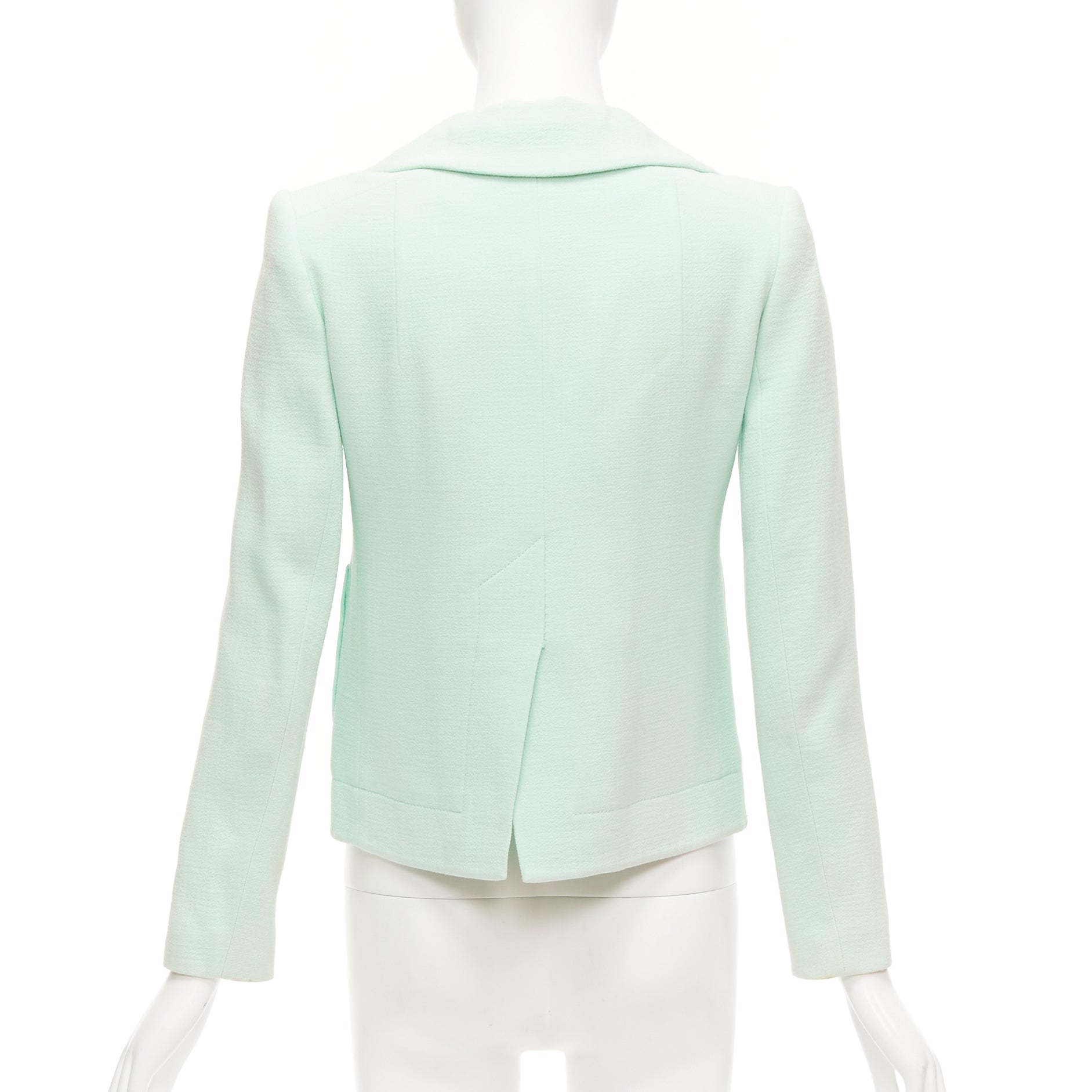 Carven Green Shoulder Dart Blazer - Detail 1