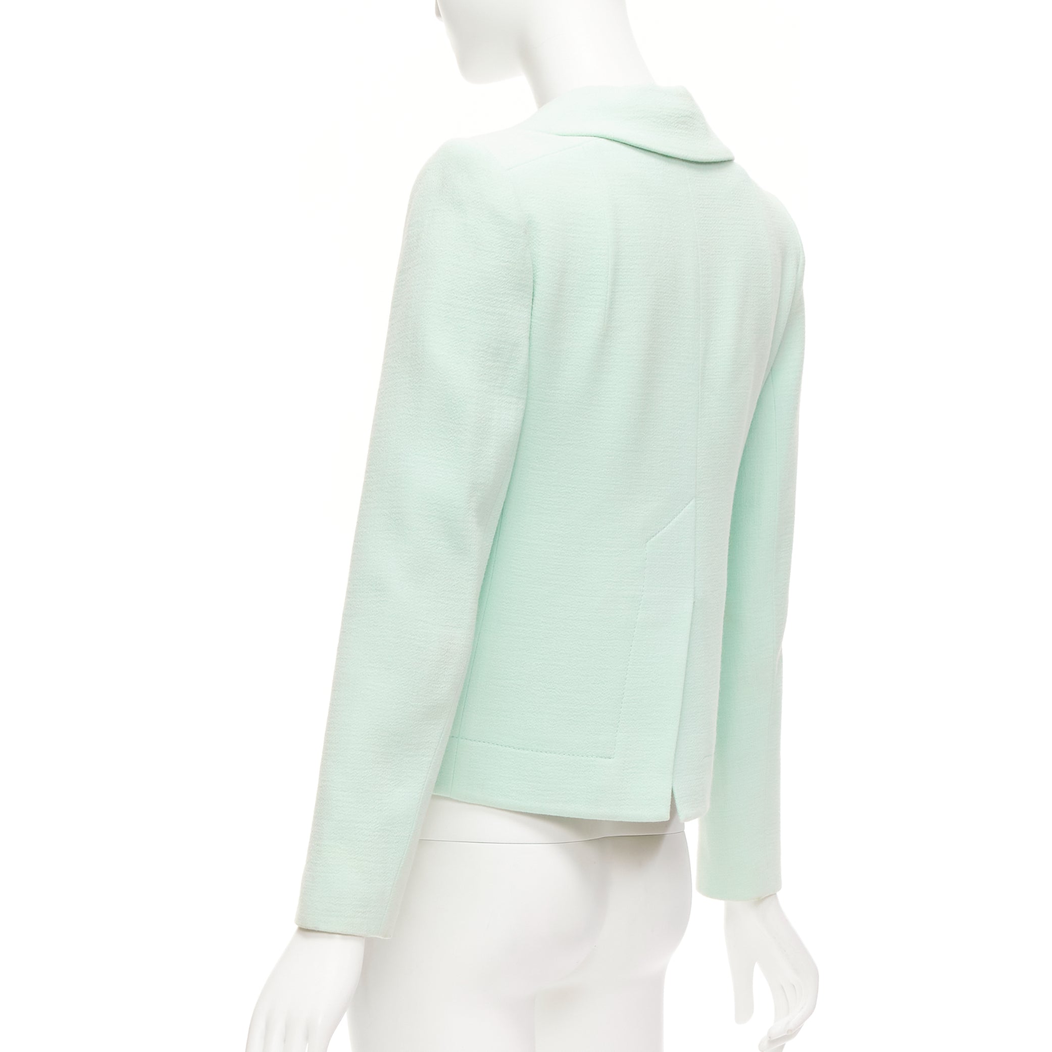 Carven Green Shoulder Dart Blazer - Detail 2