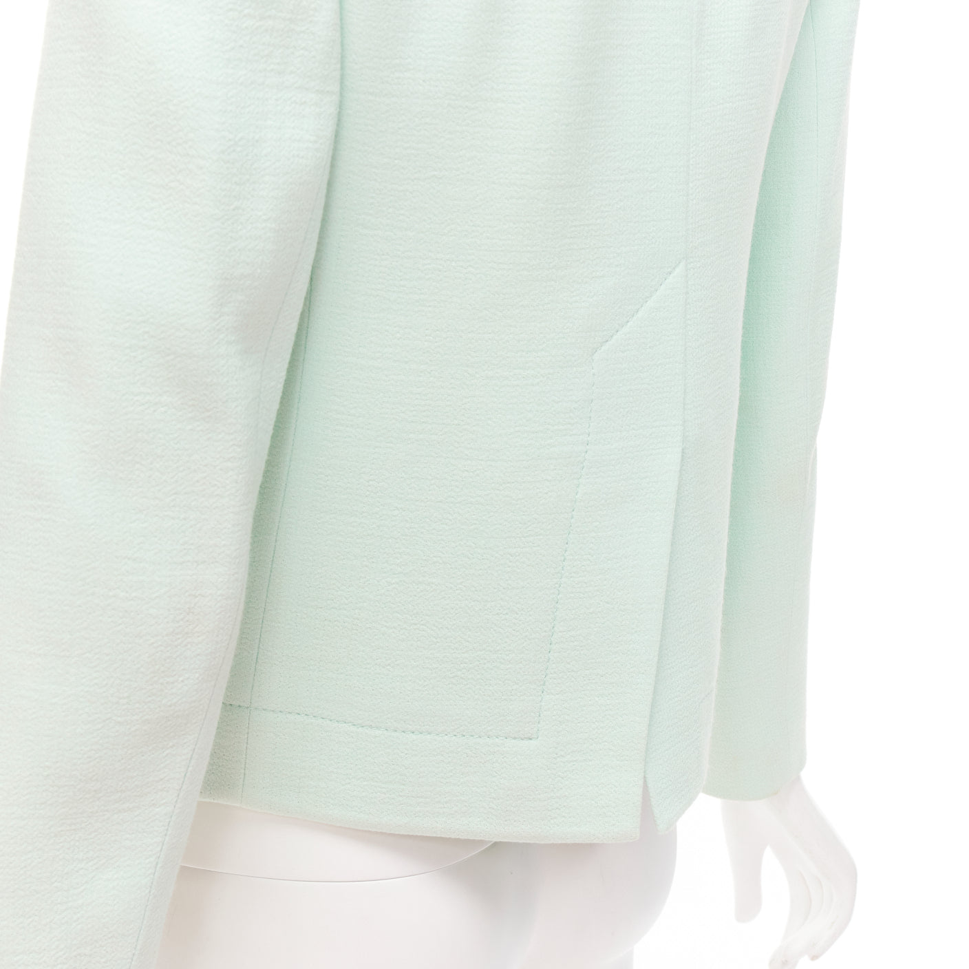Carven Green Shoulder Dart Blazer - Image 10
