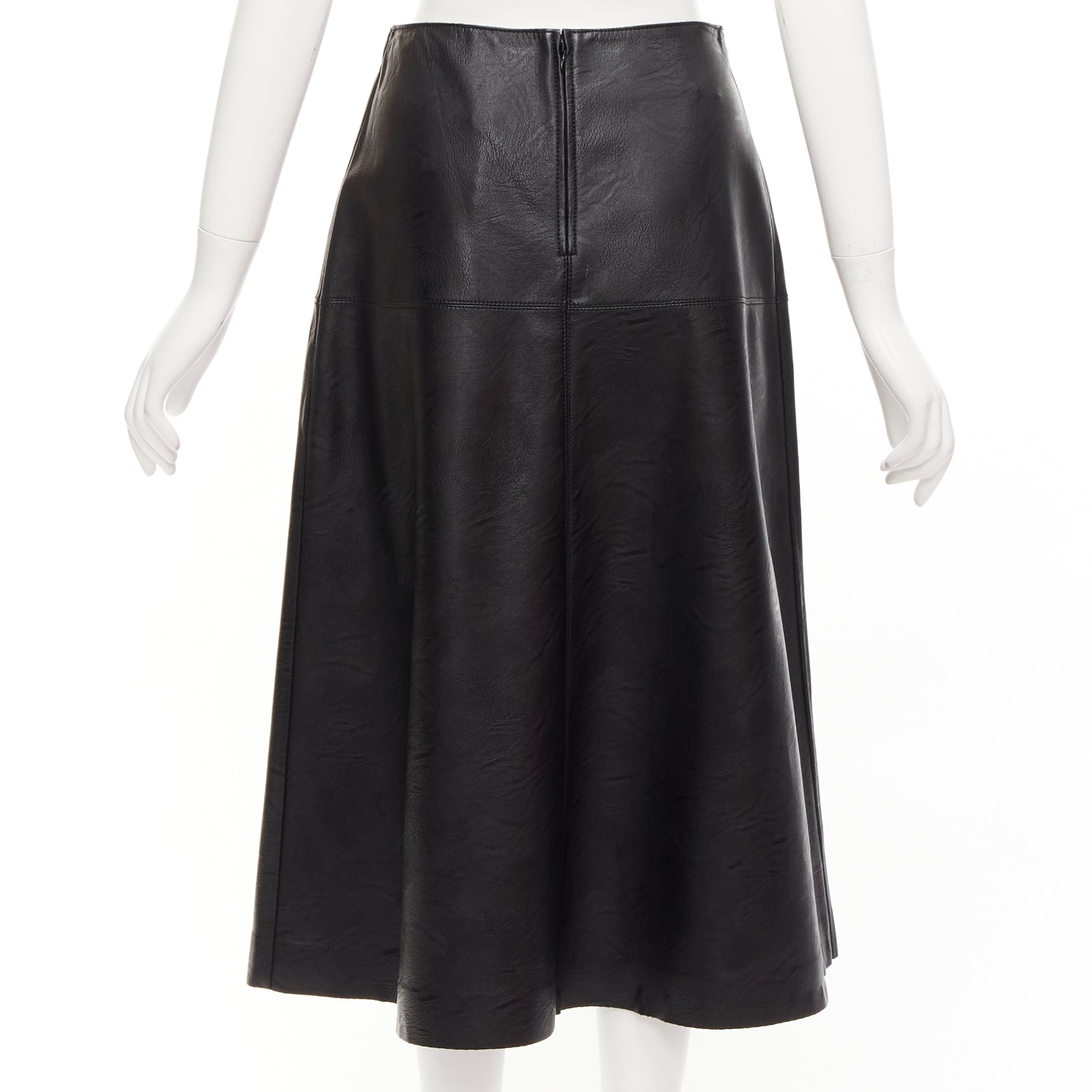 Stella Mccartney Vegan Leather Skirt - 4