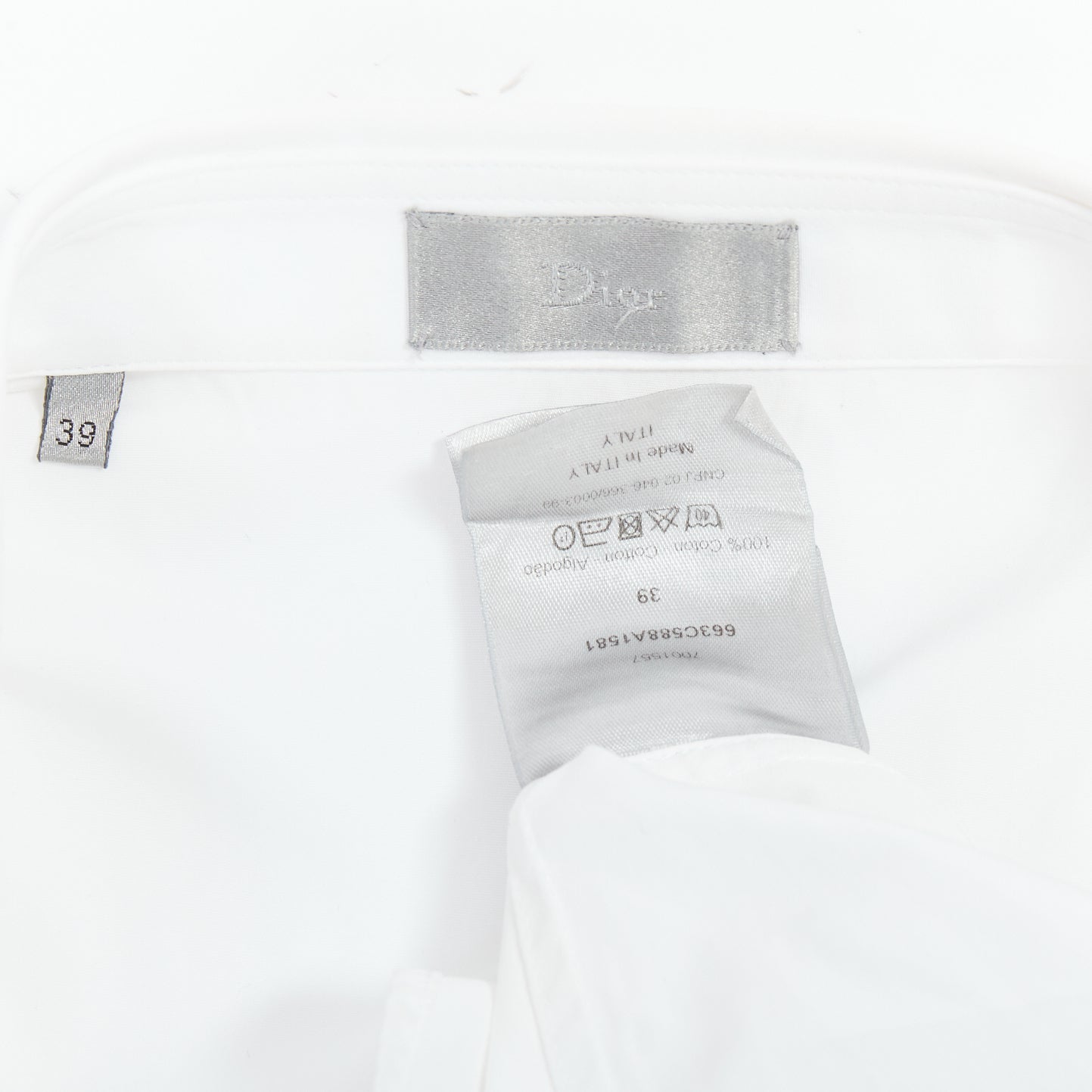 Dior Plain Dress Shirt - Image 10