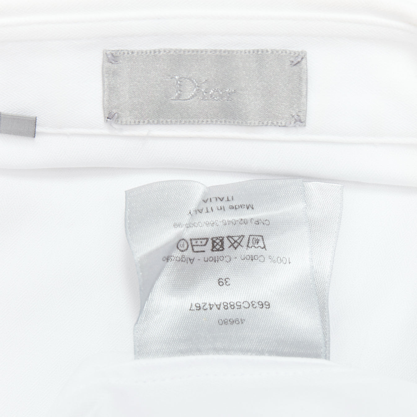 Dior Plain Dress Shirt - Image 10