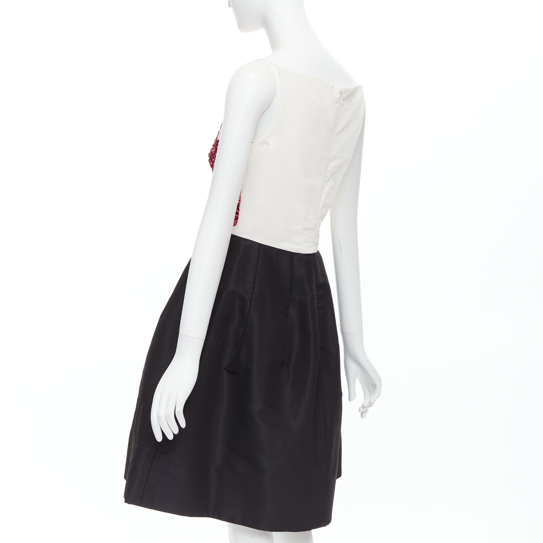 Oscar De La Renta Sequined Bodice Dress - Detail 1