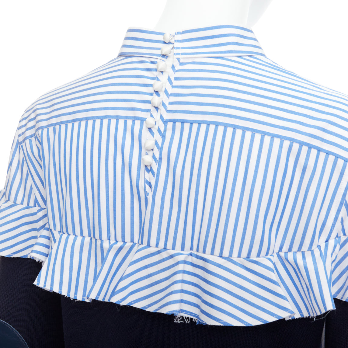 Sacai Contrast Elbow Patch - Detail 2