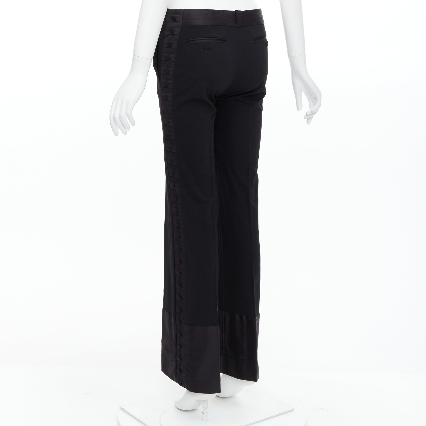 Chloe Pleat Trim Trousers - Detail 1