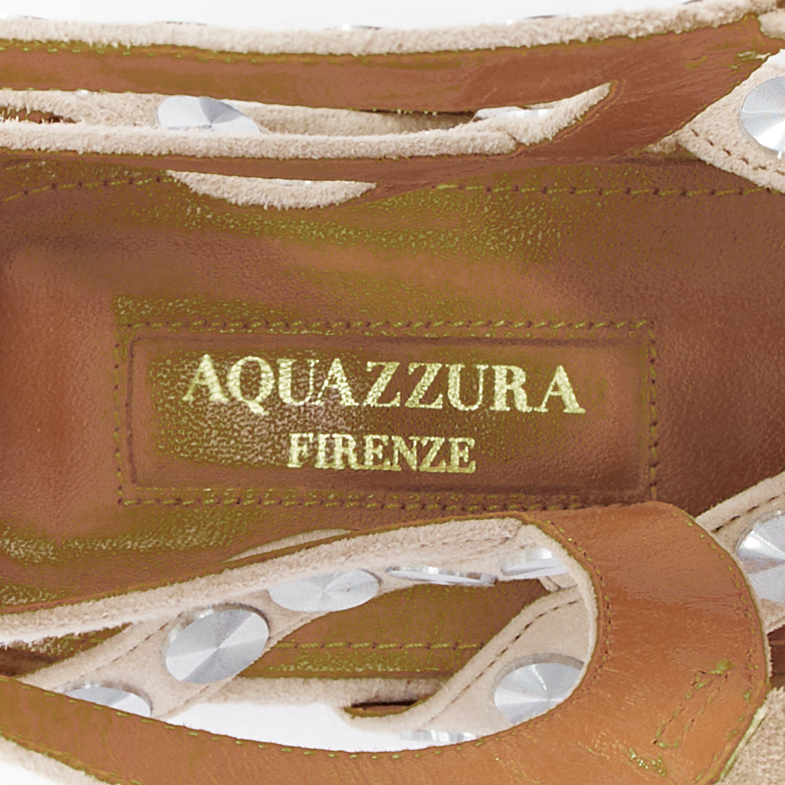 Aquazzura Disc Gladiator Sandals - Image 11