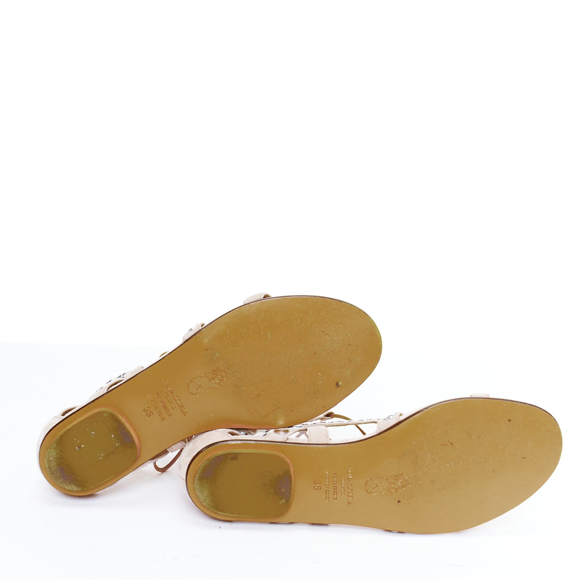 Aquazzura Disc Gladiator Sandals - Image 13