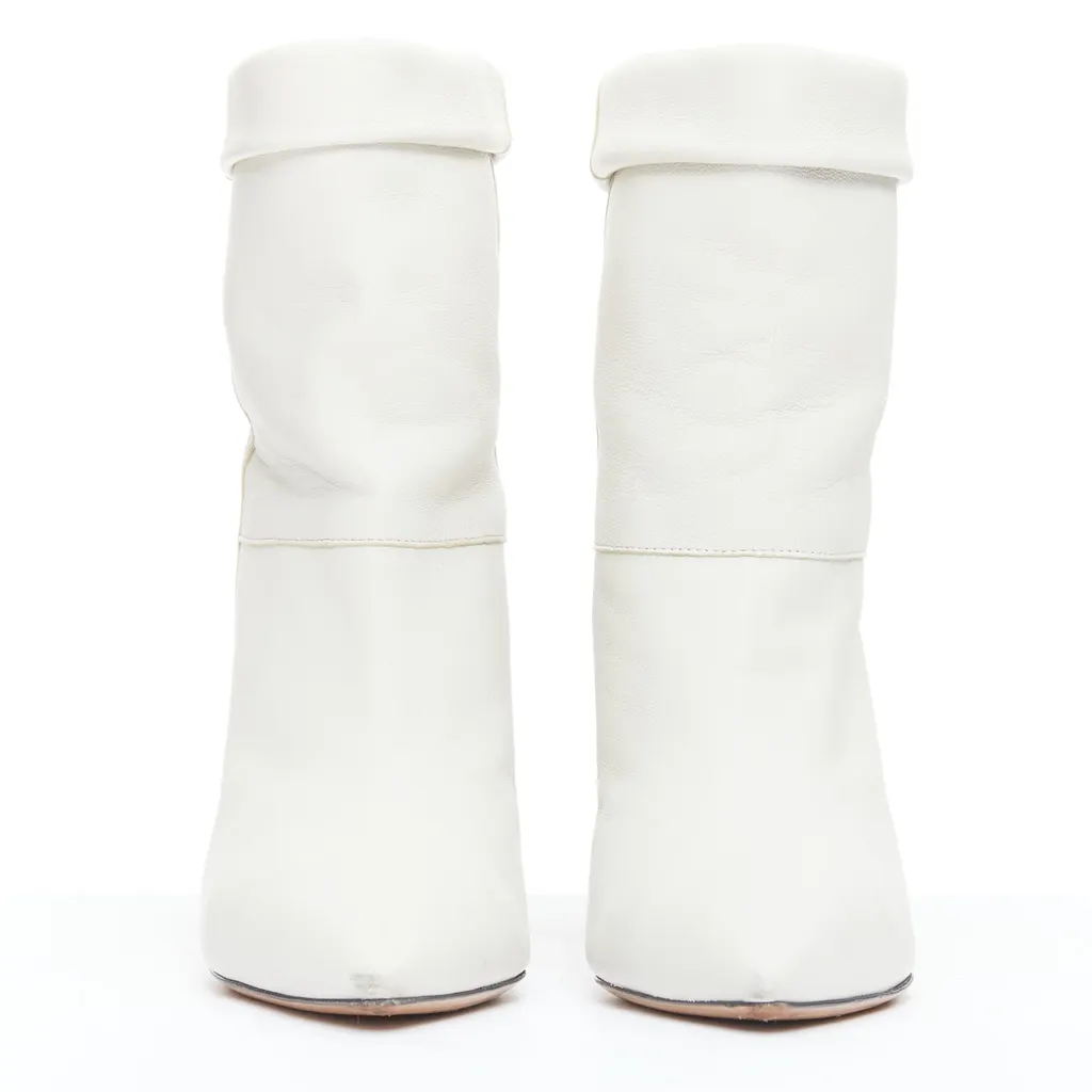 Isabel Marant Rouxa Beige Leather Good - Inside View