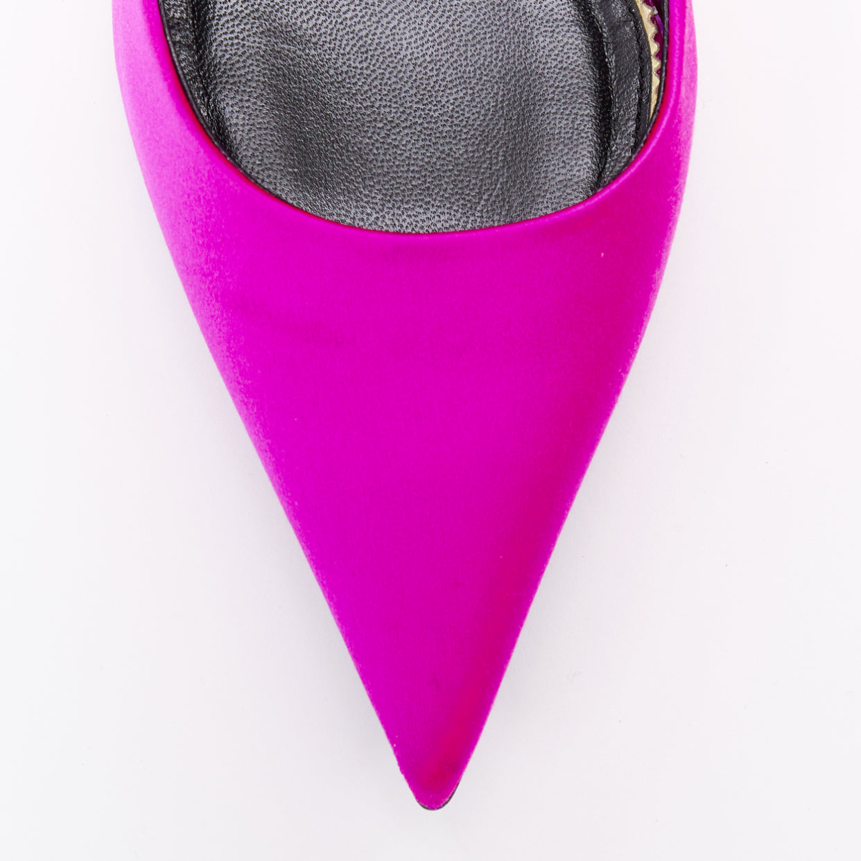 Tom Ford Pink Satin Pumps - Detail 1