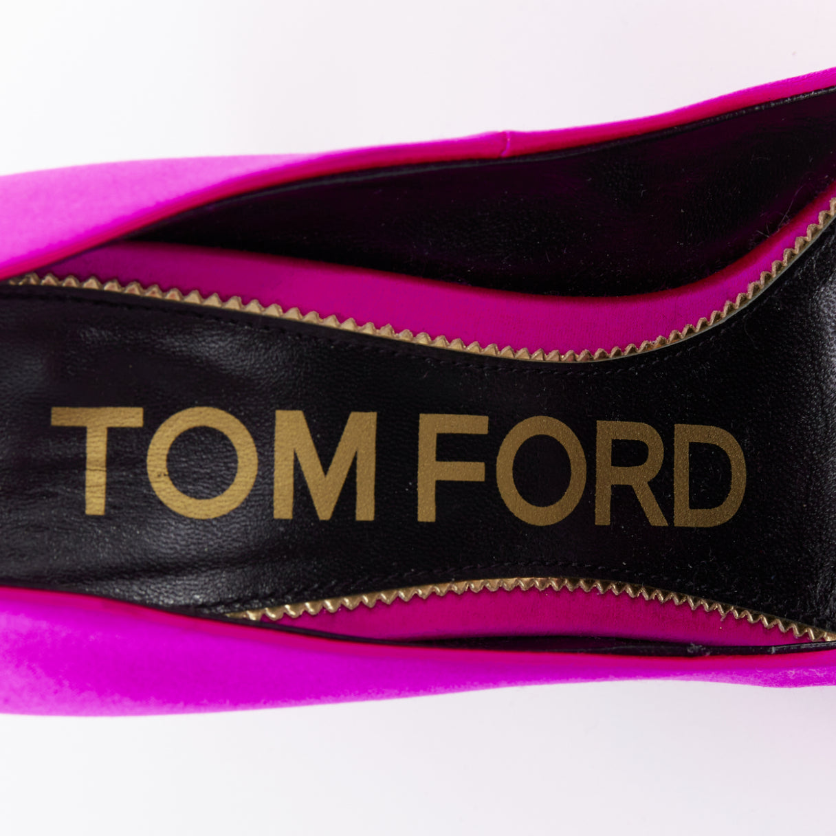 Tom Ford Pink Satin Pumps - Image 11