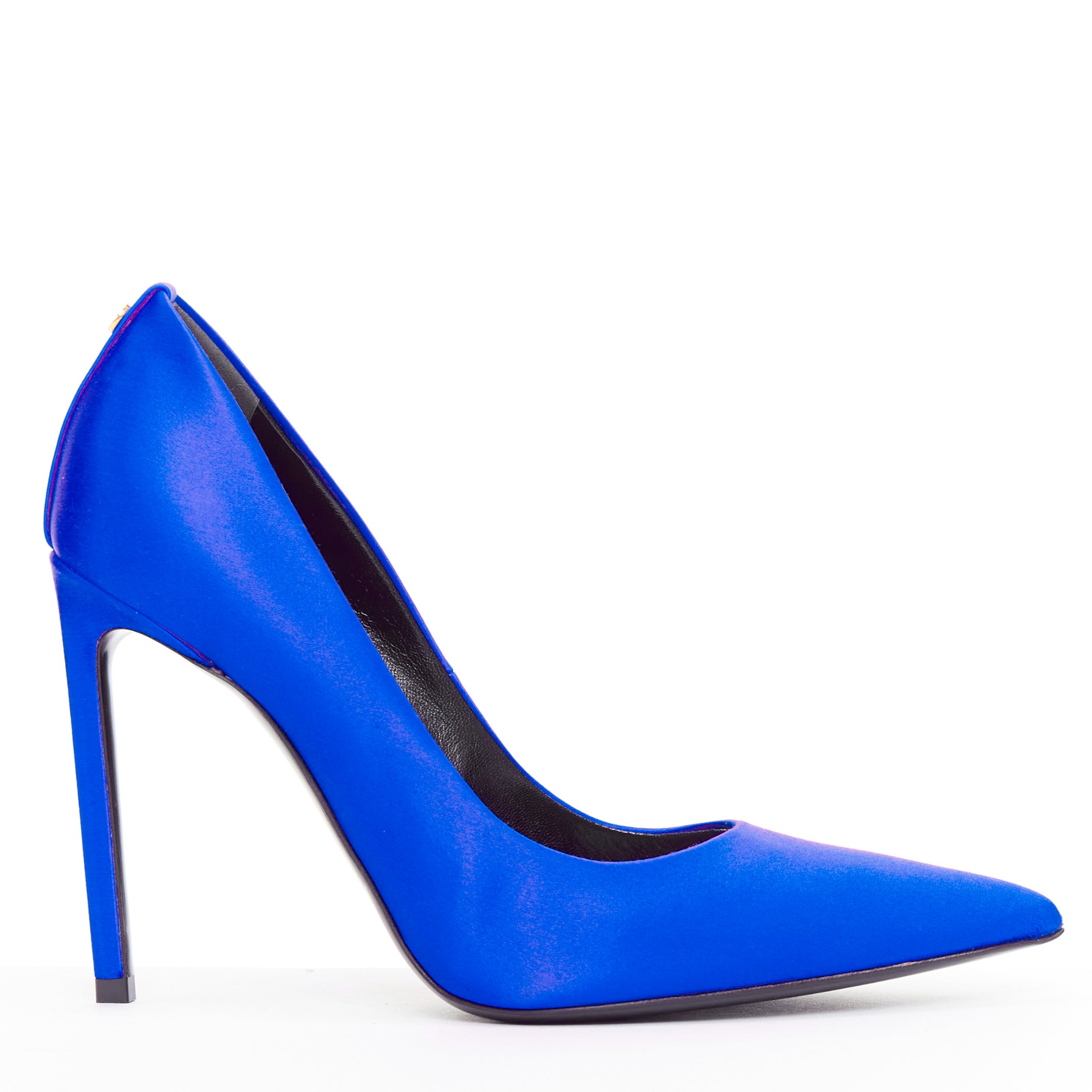 Tom Ford Blue Satin Pumps