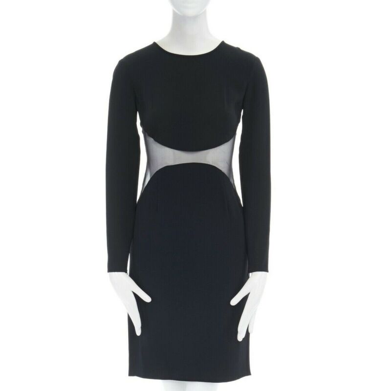 Stella Mccartney Illusion Cocktail Dress