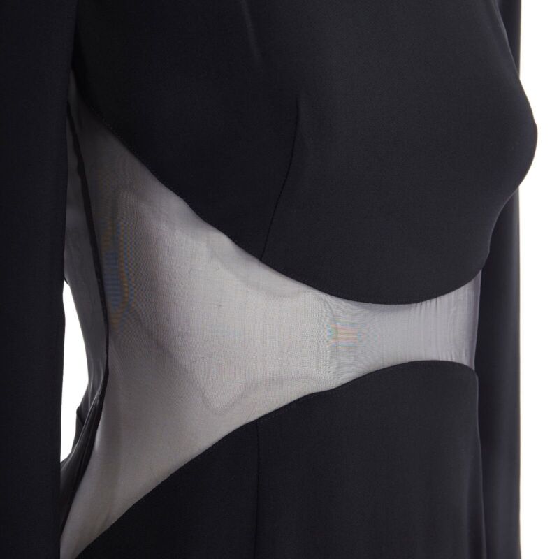 Stella Mccartney Illusion Cocktail Dress - Back view