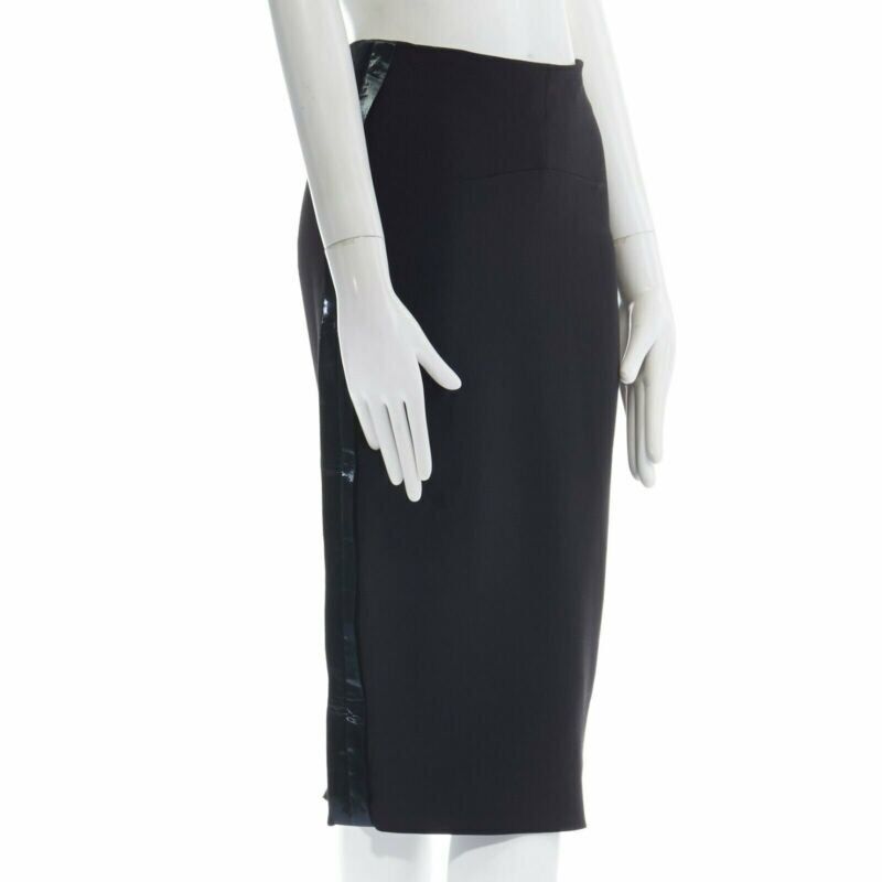 Victoria Beckham Trimmed Pencil Skirt