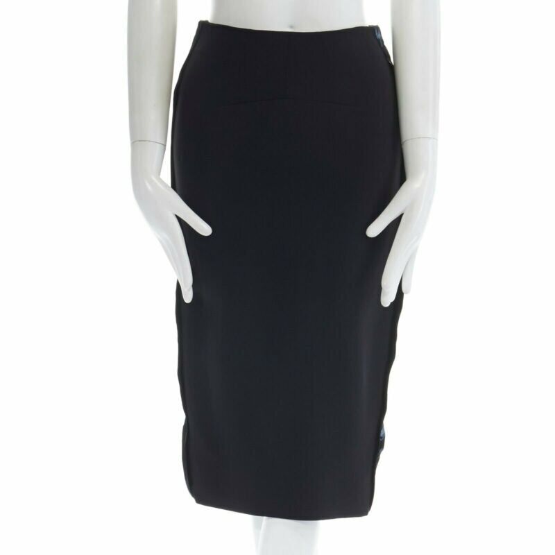 Victoria Beckham Trimmed Pencil Skirt - Image 6