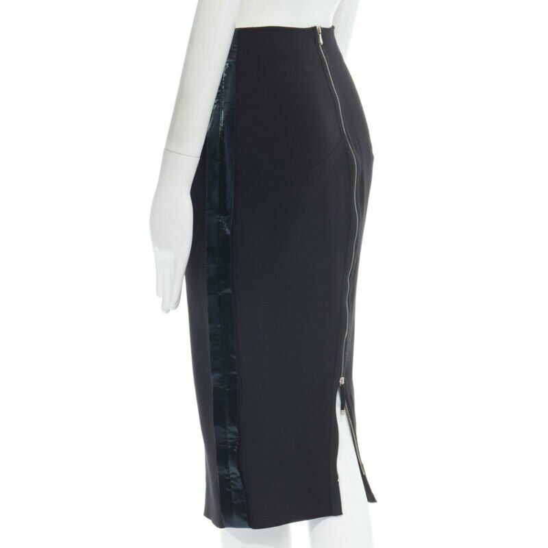 Victoria Beckham Trimmed Pencil Skirt - Detail 1