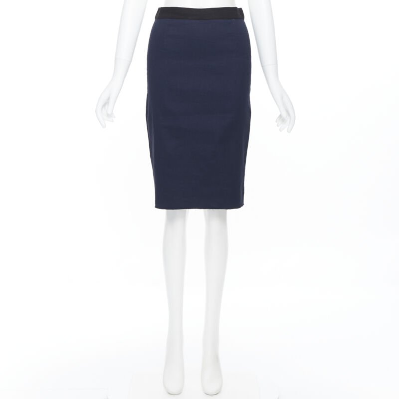 Lanvin Zip Pencil Skirt - Image 6