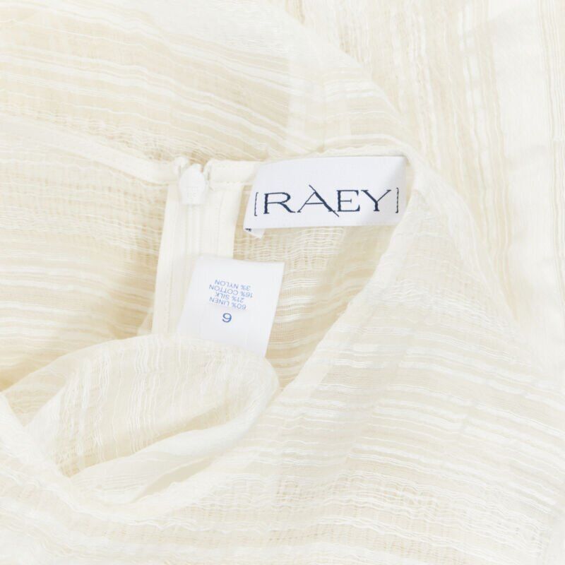 Raey Textured Muslin Dress - Image 11