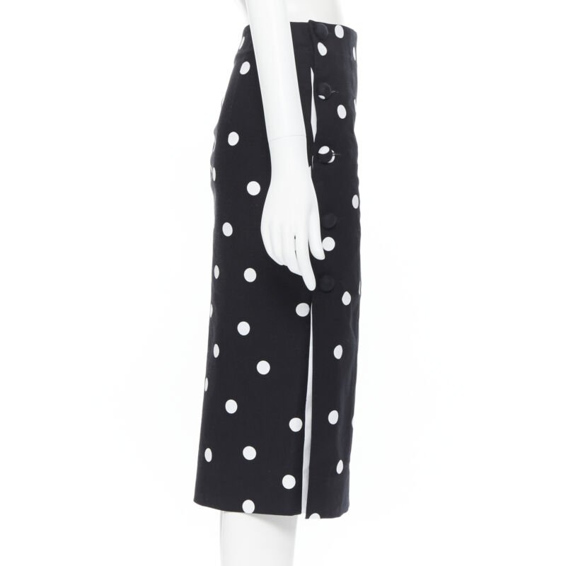 Monse Polka Dot Skirt - Side view