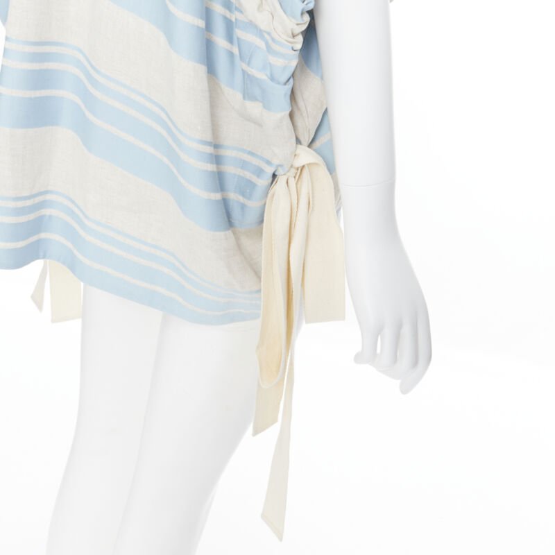 Lee Mathews Striped Poncho Top - Image 11